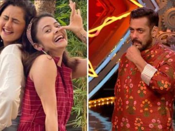 Salman Khan reminded Bigg Boss 14 contestants that Devoleena Bhattacharjee and Rashami Desai were out of the earlier season of the show within five weeks.