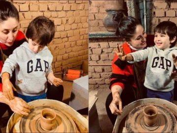 Kareena-Taimur bonding over pottery making is cutest thing on the Internet