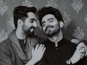 Actor Aparshakti Khurana and his brother Ayushmann Khurrana were shooting at the same time in Chandigarh.