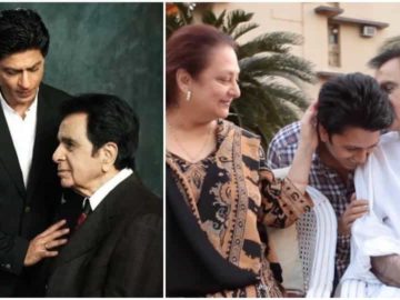 Shah Rukh Khan, Riteish Deshmukh wished Dilip Kumar on his birthday with some old pictures.